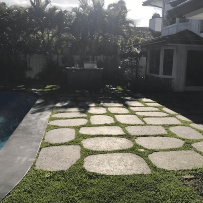 PUKA LAVA GREY - RECTANGLE RANDOM, Basalt Brushed 