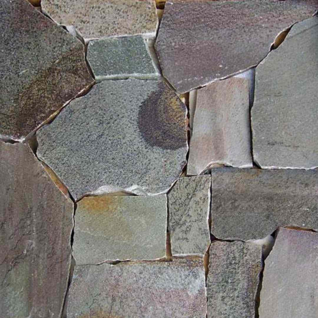 RIO PAMPA Split-Face Random Edge Paver Flagstone - Hawaii