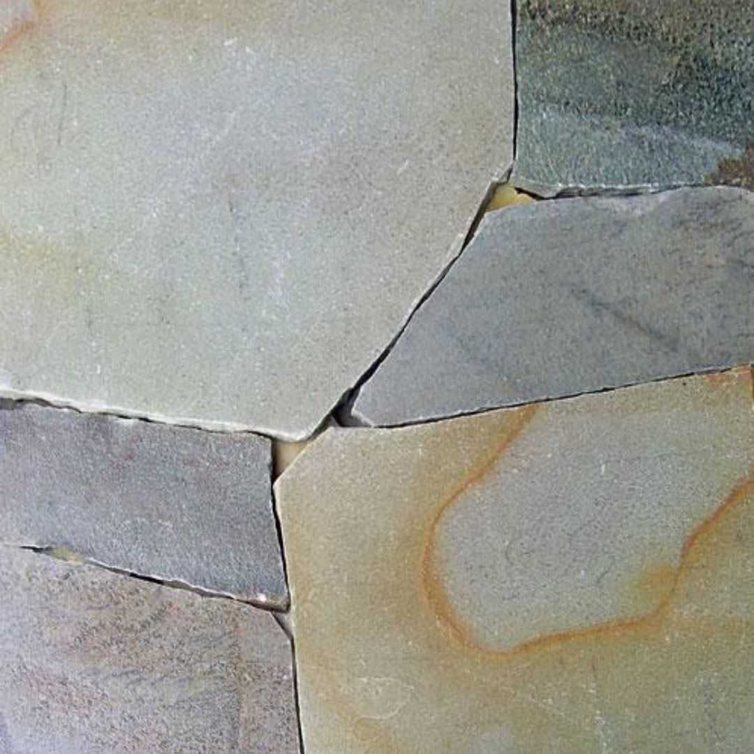 RIO PAMPA Split-Face Random Edge Paver Flagstone - Hawaii