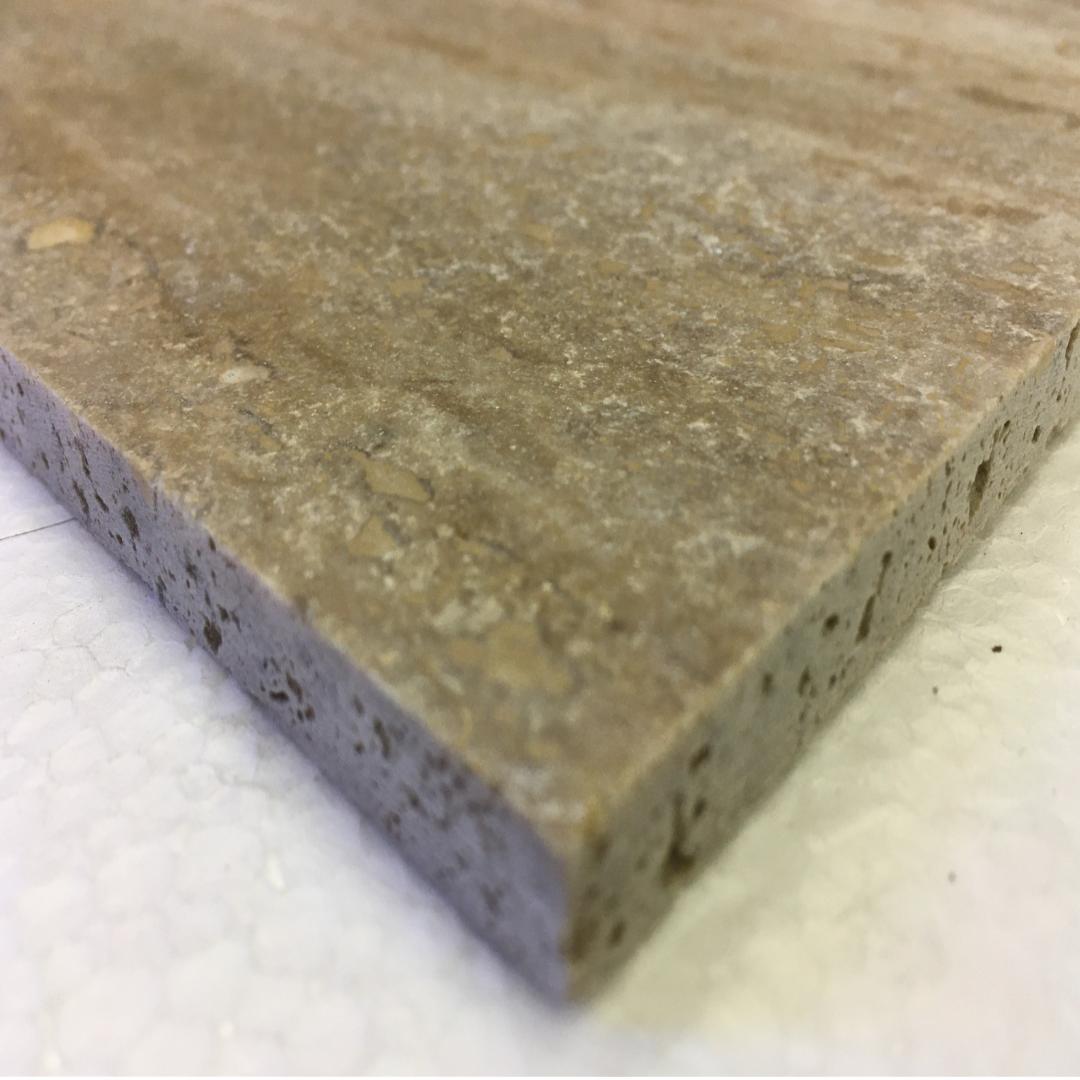 Machu Picchu Dark Travertine Wall Veneer Hawaii Stone Imports