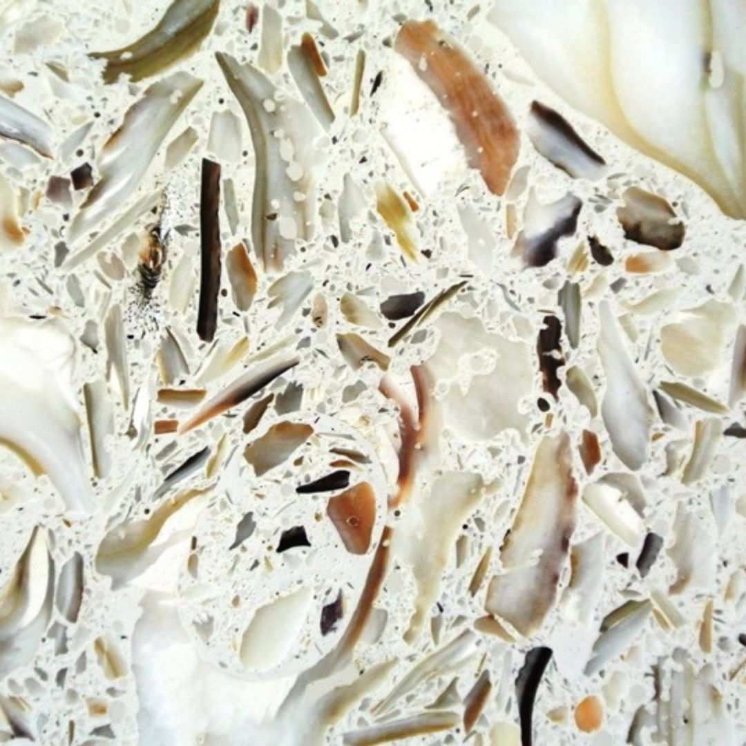 Oyster Bay Eco Quartz Slab Hawaii Stone Imports