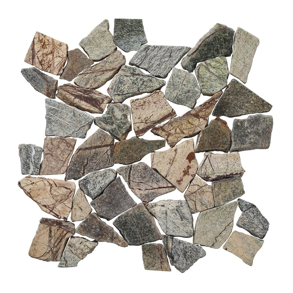 FOREST MARBLE MIX, RANDOM TILE - Hawaii Stone