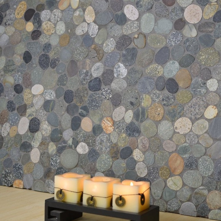 JAVA GREY, LEVEL PEBBLE - Hawaii Stone
