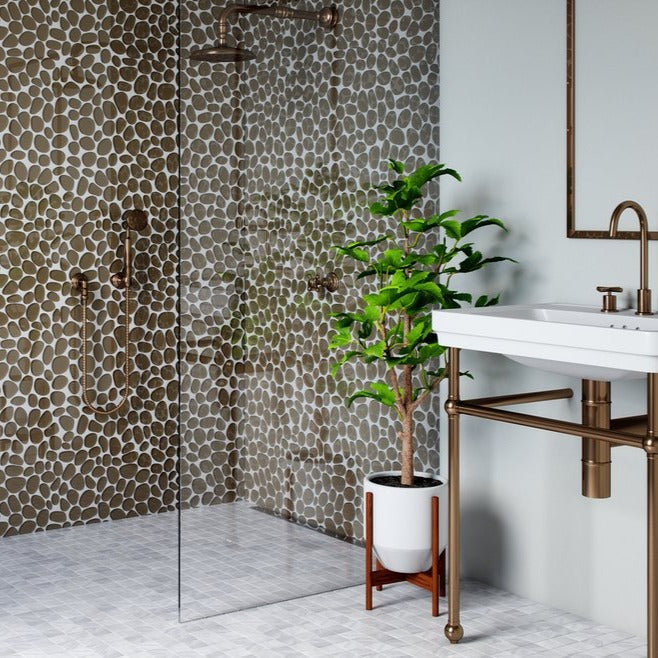 Smoke Glass Spindrift Mosaic Hawaii Stone Imports