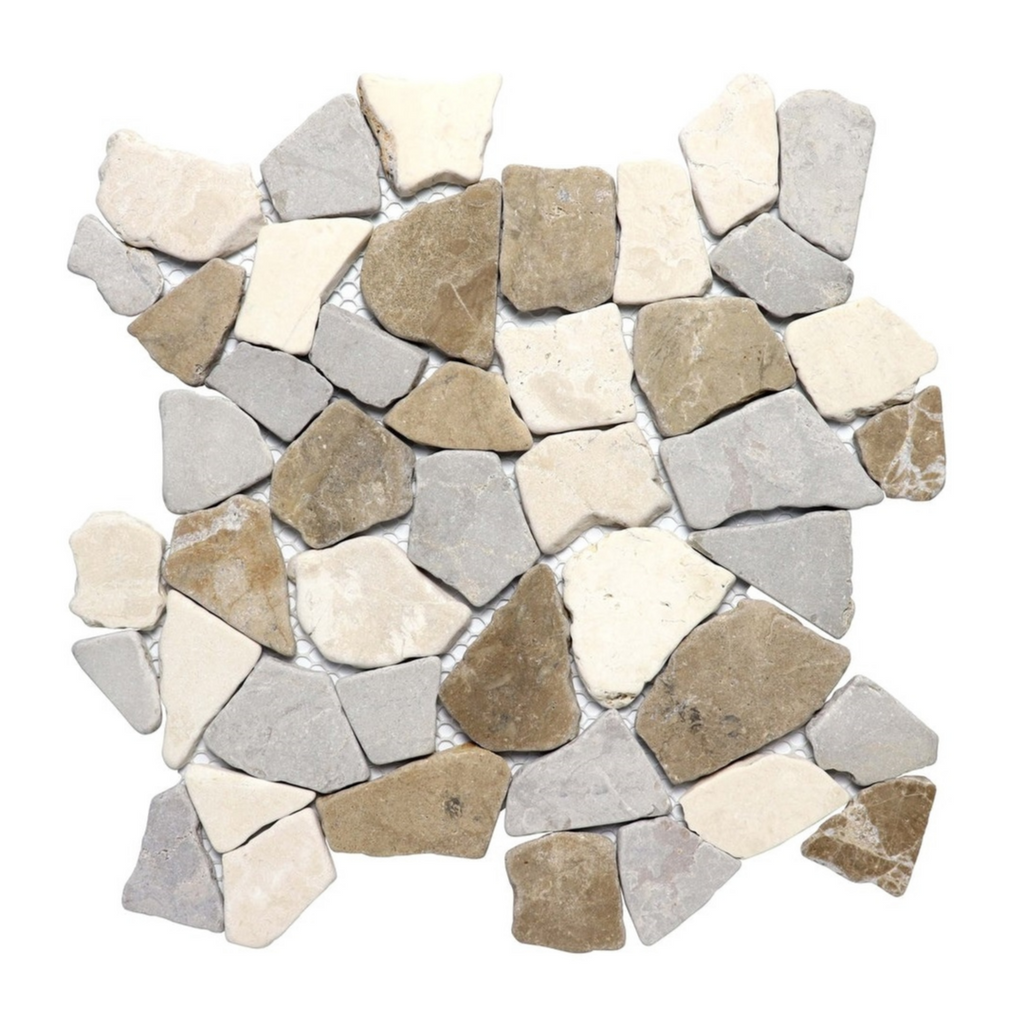 STERLING MEGAMIX JG, RANDOM TILE - Hawaii Stone
