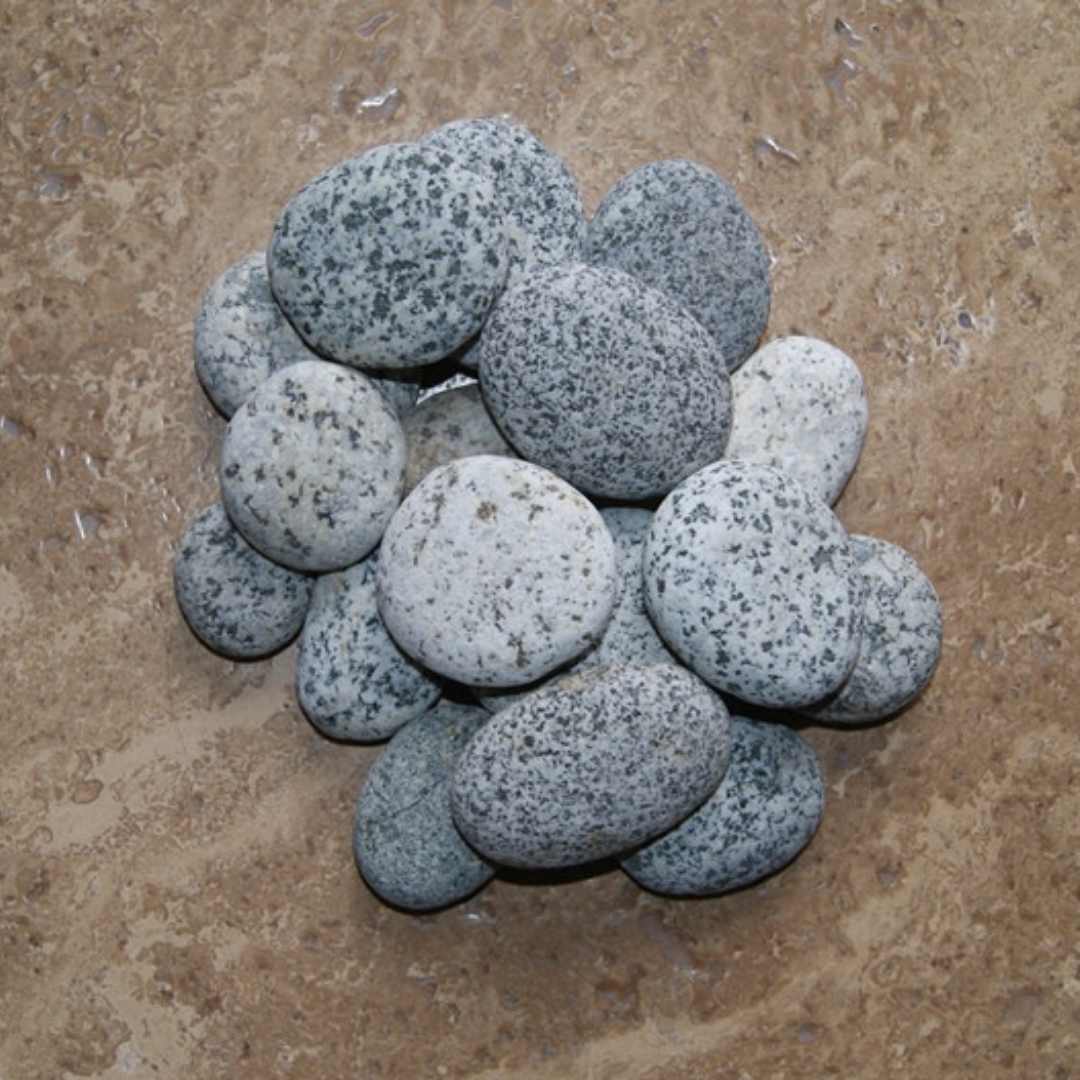 Sumba Speckled Basalt Garden Pebbles Hawaii Stone Imports