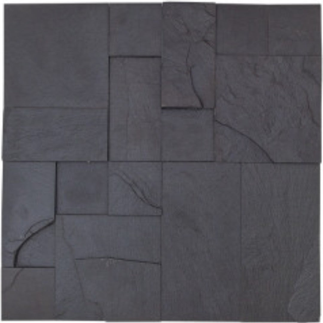 cladding-slate-absolute-black-mix-rectangle-I-0803-hawaii-stone-imports